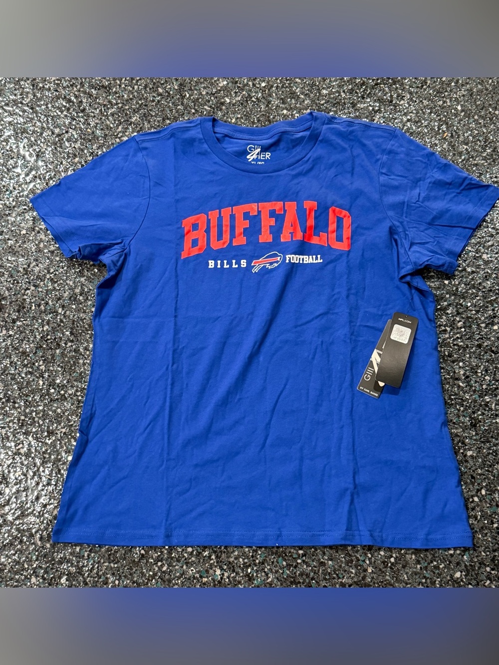 NWT Women's XL G III 4Her NFL Buffalo Bills Short Sleeve Blue XL T-Shirt